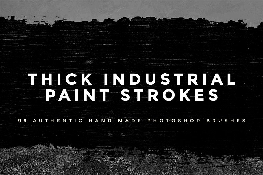 Download 99 Thick Industrial Paint Strokes