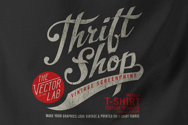Download Thrift Shop: Vintage T-Shirt Texture