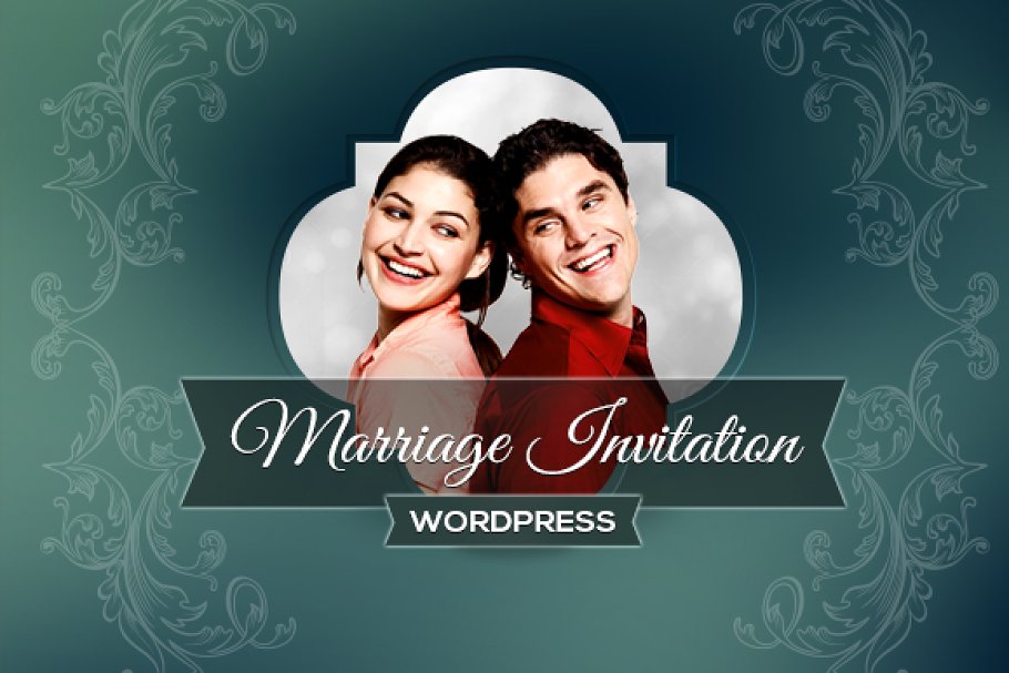 Download Marriage Invitation WordPress Theme