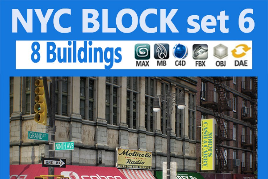 Download New York City Block #6 V2