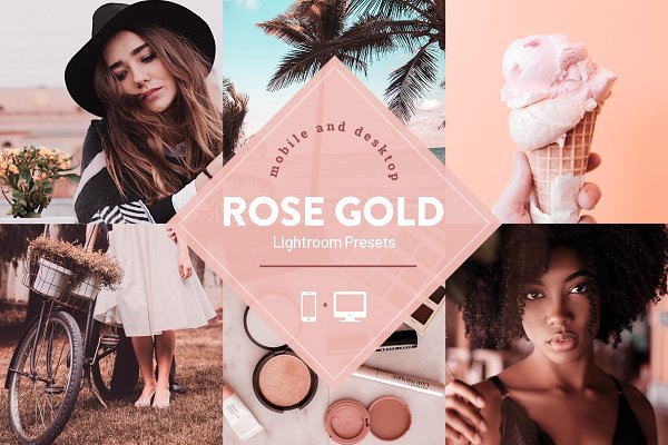 Download Rose Gold Lightroom Presets