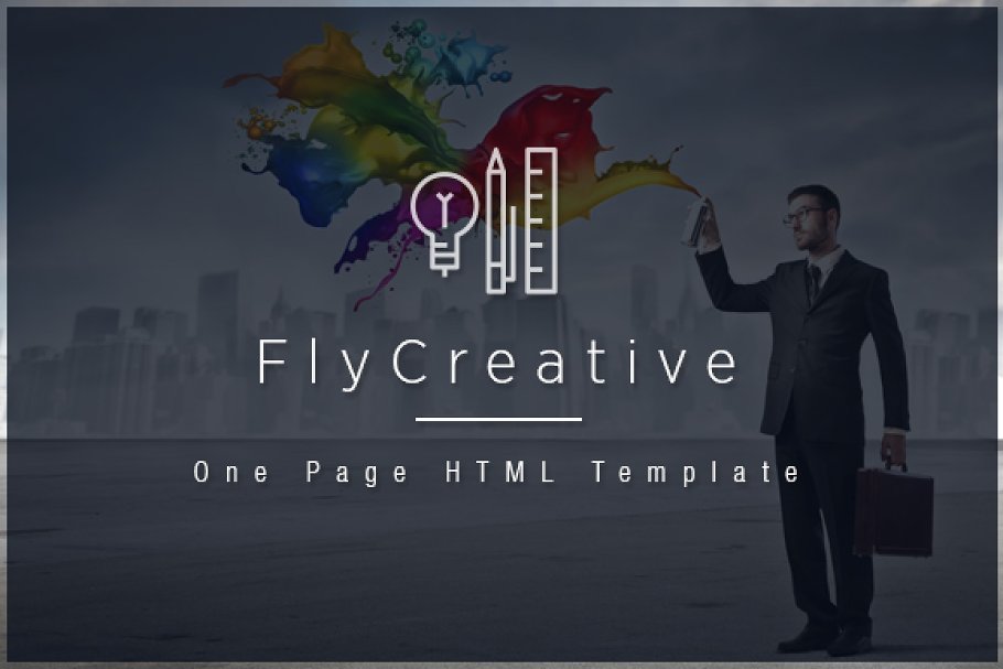 Download FlyCreative - One Page HTML Template