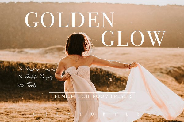 Download Sunny GOLDEN GLOW Lightroom Presets