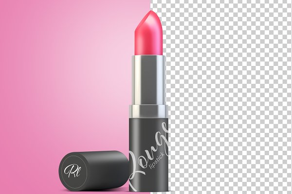 Download Lipstick Mockup