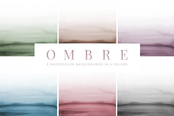 Download Ombre - Watercolor Backgrounds