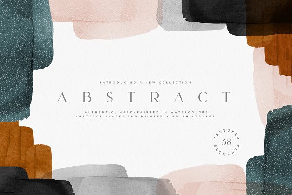 Download Abstract Watercolor Shapes