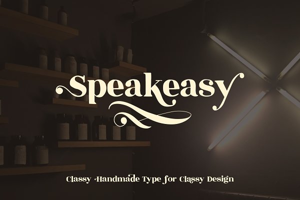Download Speakeasy | A Classy Serif