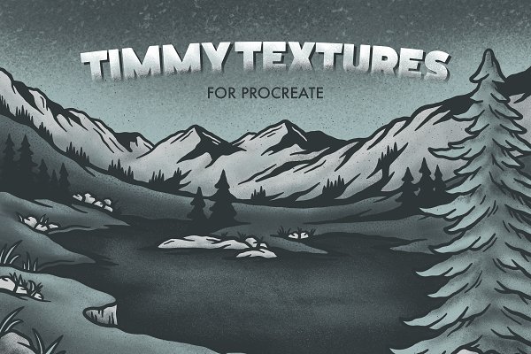 Download Timmy Textures 40 Procreate Brushes