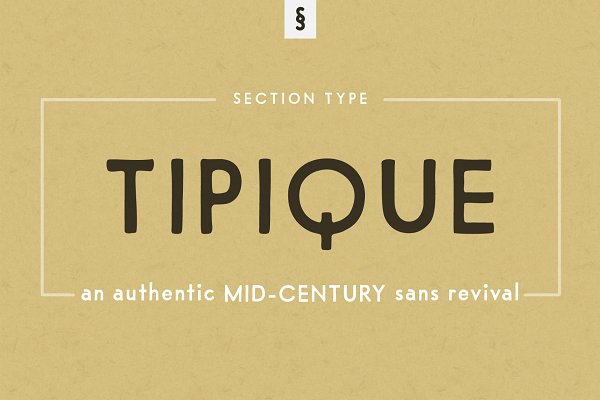 Download Tipique | Mid-Century Font Revival
