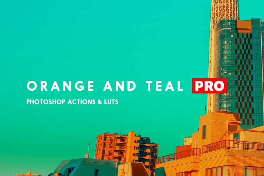 Download Orange Teal Photoshop Actions + LUTs