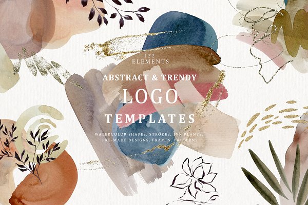 Download 50% Abstract & Trendy Logo Templates