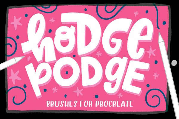 Download Hodge Podge Brushes for Procreate