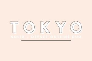 Download Tokyo | A Designer Font Duo