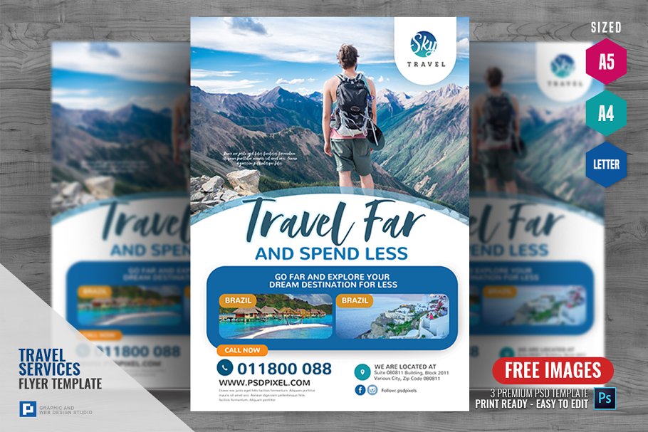 Download Travel and Explore Services Flyer