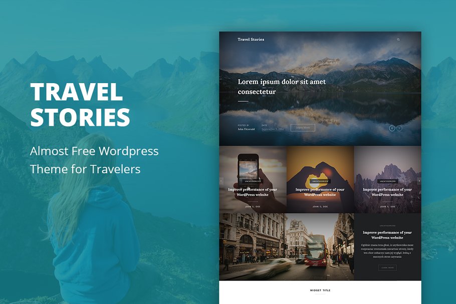 Download Travel Stories - WordPress Theme