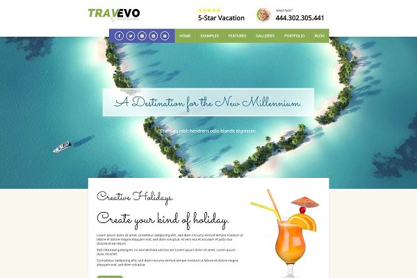 Download Travevo - Vacation WordPress Theme