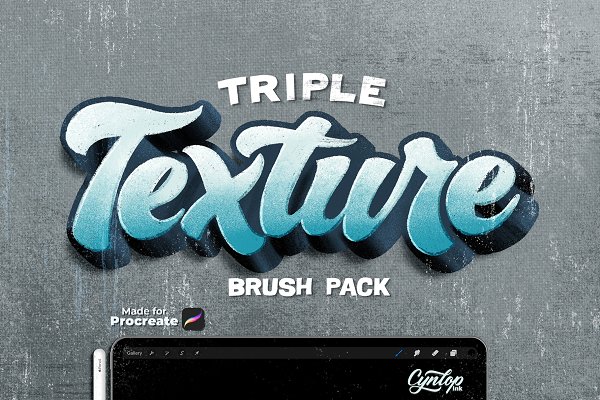 Download NEW! Triple Texture Brush Bundle