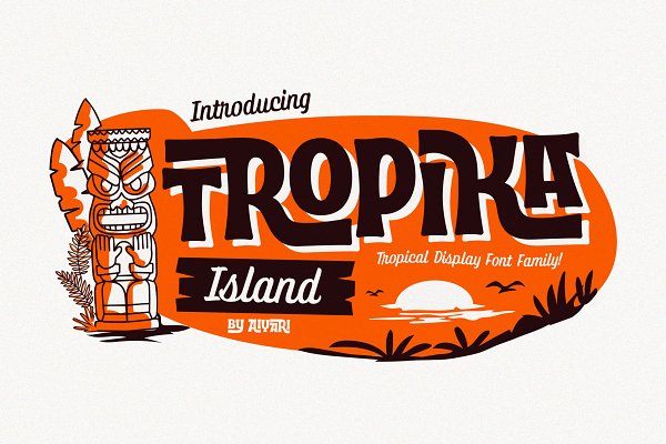 Download Tropika Island Font Family