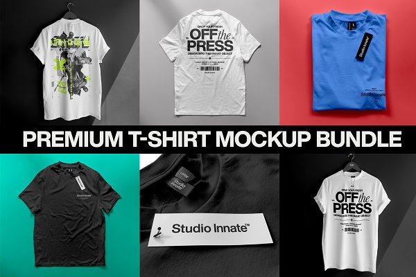 Download T-shirt Mockup - Bundle