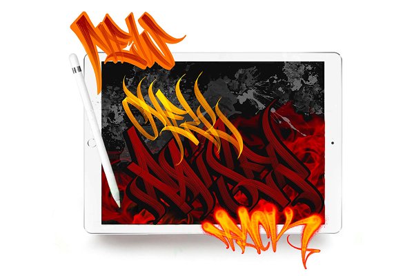 Download Hellraiser - Flame Calligraffiti