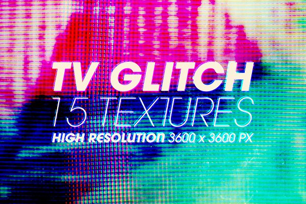 Download TV Glitch Textures