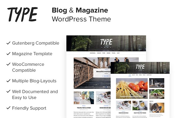 Download Type Plus WordPress Theme