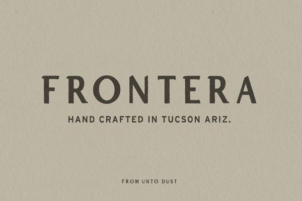 Download Frontera Hand Crafted Font