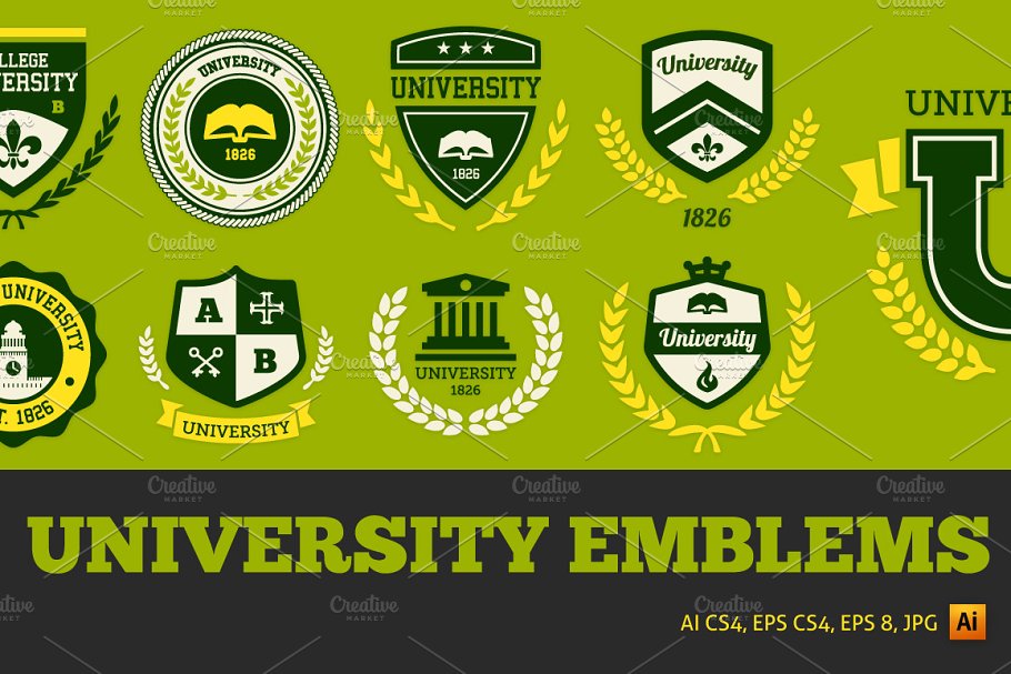 Download University emblems