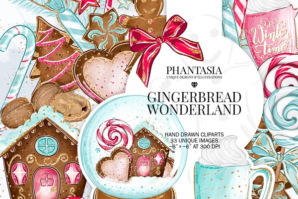 Download Christmas Gingerbread Clipart