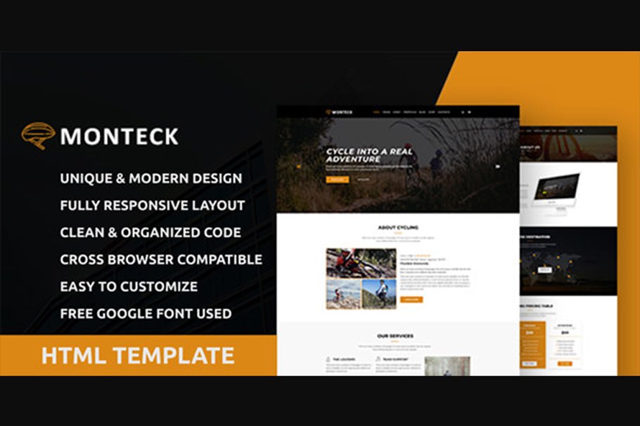 Download Monteck - Sports Club HTML Template