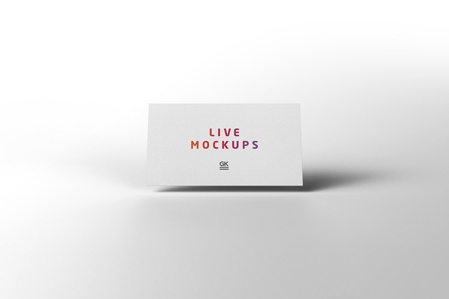 Download Animated Business Card Mock-up