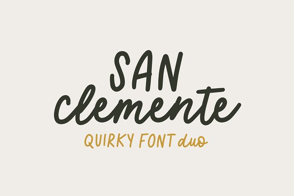 Download San Clemente Font Duo