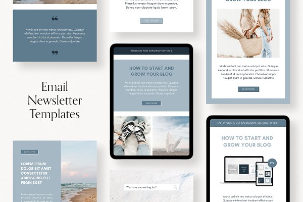 Download Email Newsletter Templates For Canva