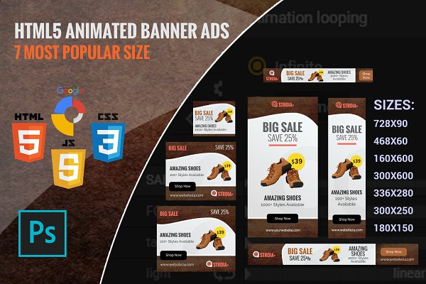 Download Stroia - shoping html5 banner ads