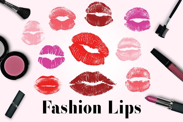 Download Fashion Lips Clipart