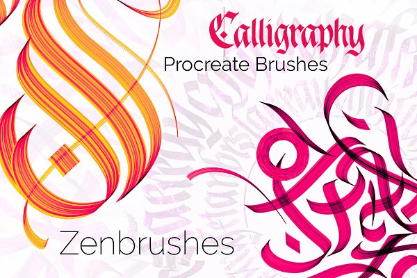 Download Calligraphy Procreate Brushes