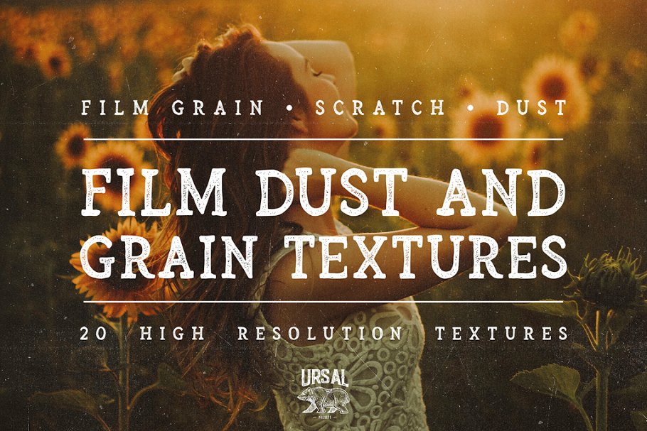 Download Film Dust & Grain Photoshop Textures