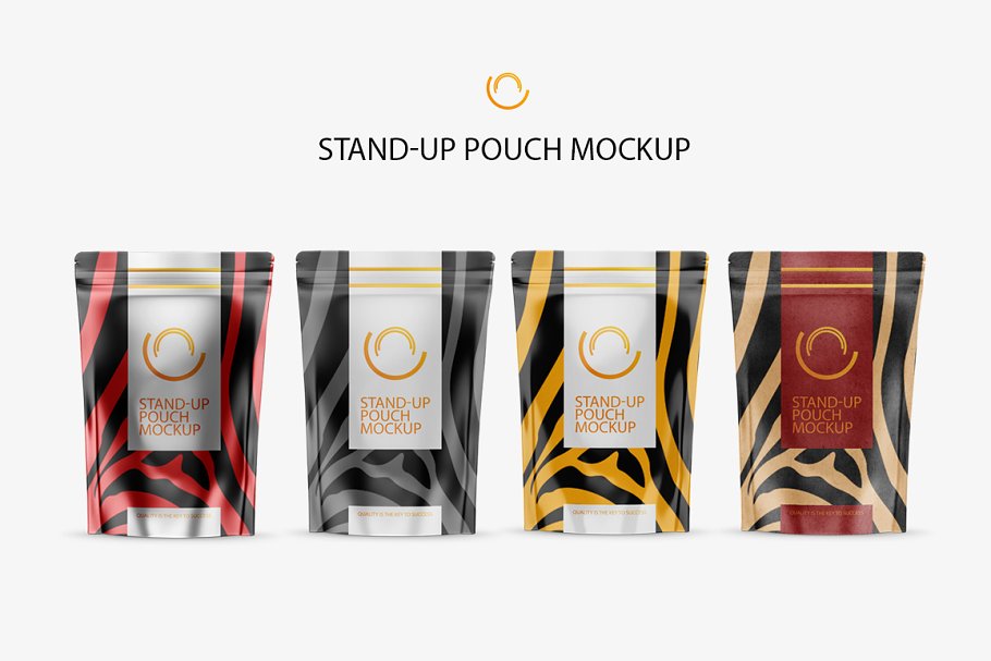 Download Stand-Up Pouch Mockup
