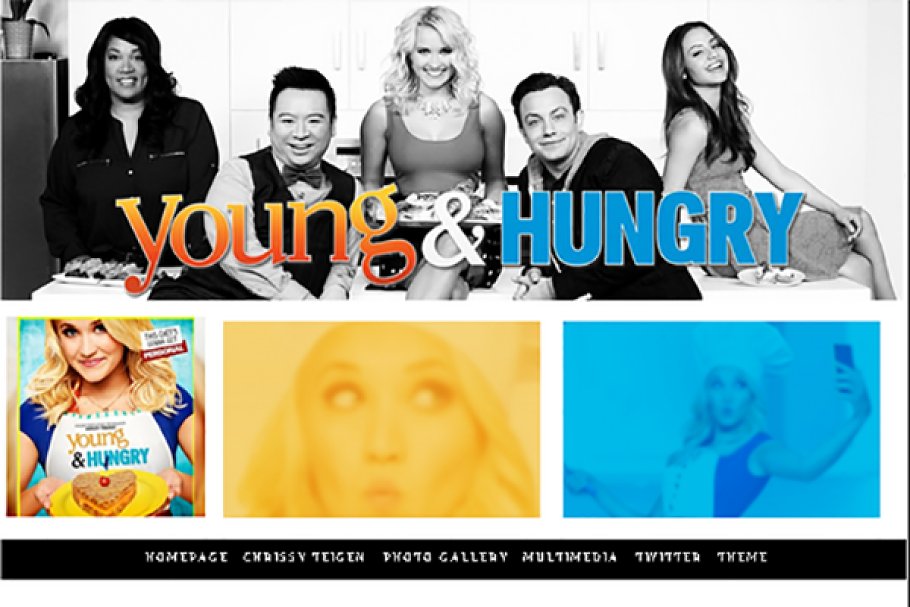 Download Young & Hungry Wordpress Theme