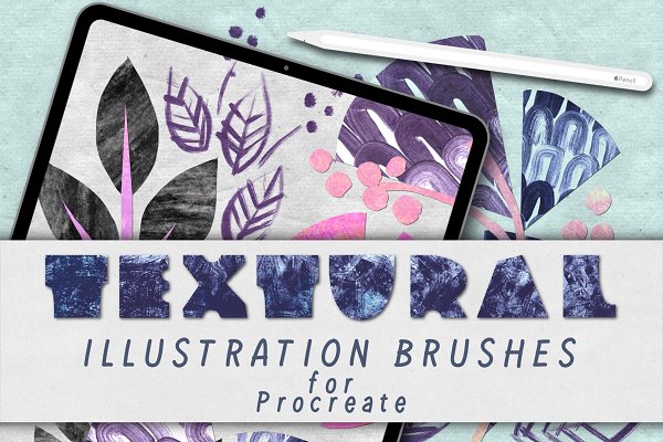Download Textural Illustration for Procreate