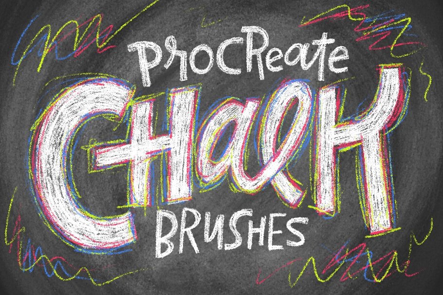 Download Chalk Brushes for Procreate