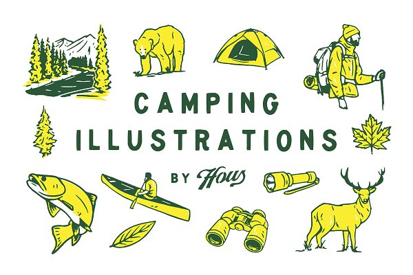 Download Camping Illustrations