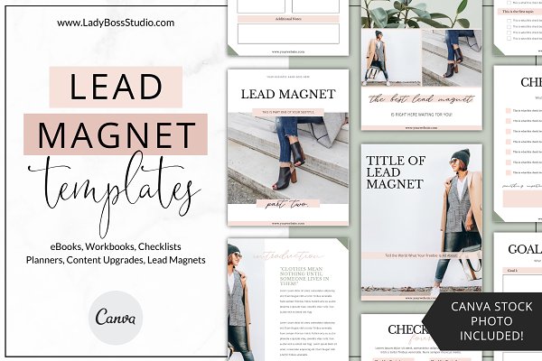 Download Lead Magnet Templates Canva | Uptown