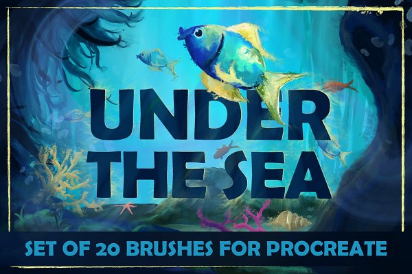 Download Under The Sea: Procreate Brushes