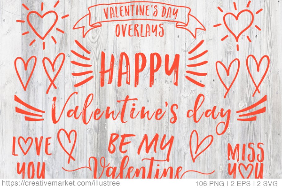 Download 106 Valentine's day vector clip art