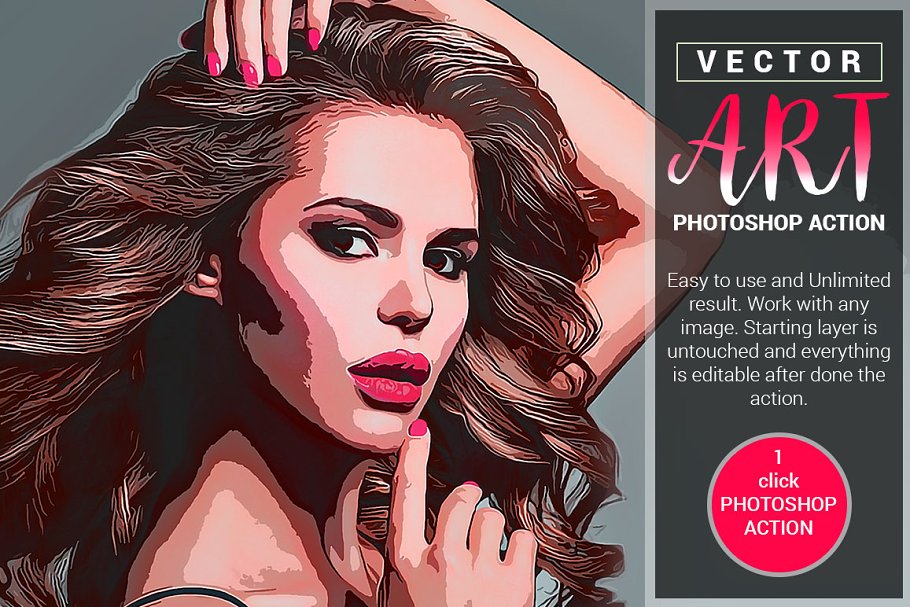 Download Vector Art Sketch Photoshop Action