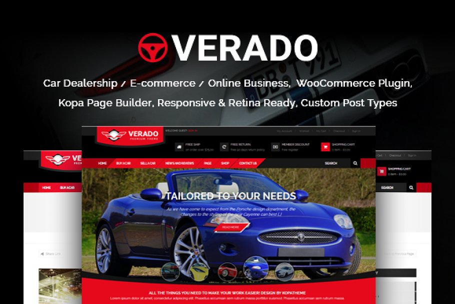 Download Verado Bussiness WordPress Theme