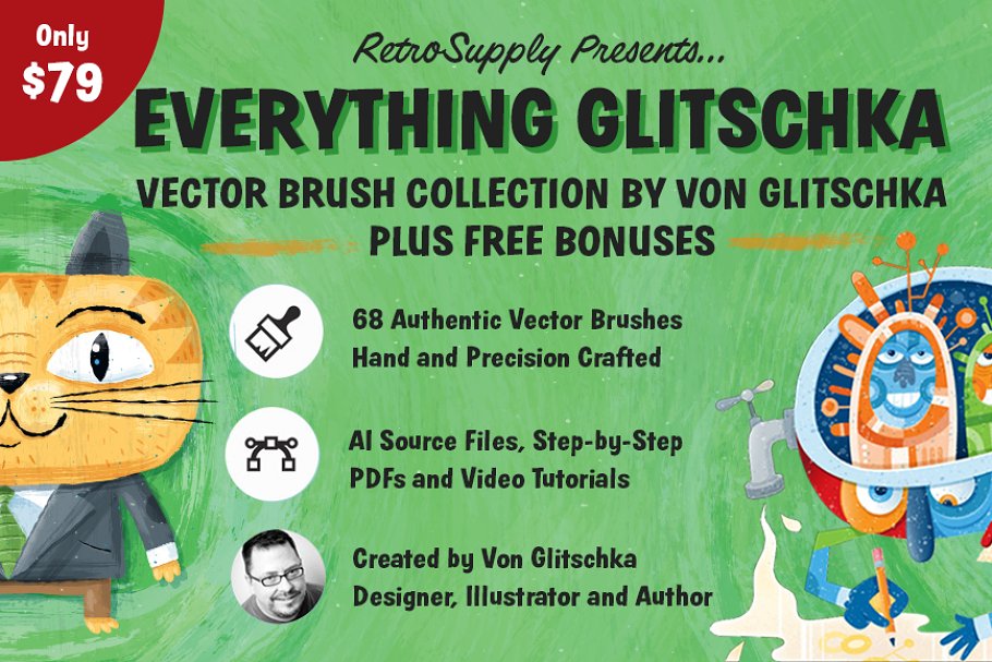 Download Everything Glitschka | Vector Brush
