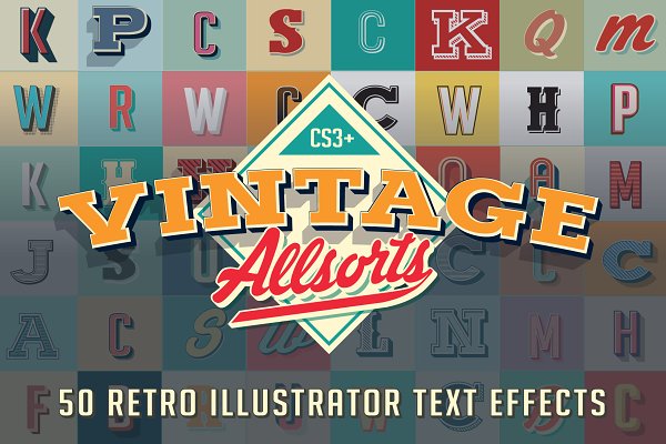Download Vintage Allsorts Graphic Styles