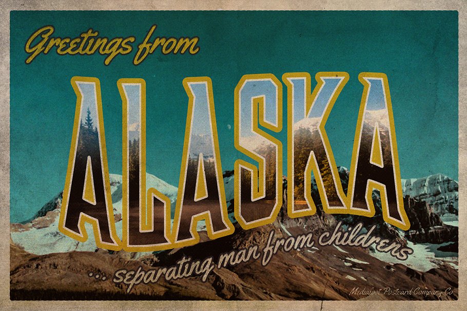 Download Vintage Greetings Postcard Generator
